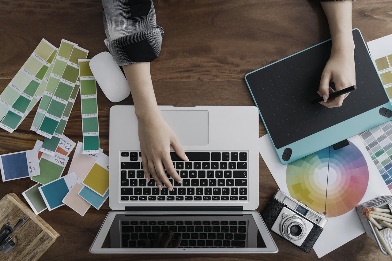color, work, space, working, design, computer, desk, laptop, planning